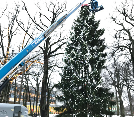 kerstversiering bij bedrijven