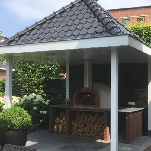 Terrasoverkapping met buitenkeuken