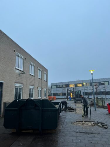 Herinrichting schoolplein 